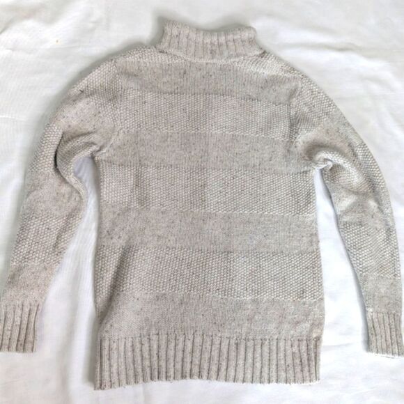 Cat & Jack Boys Dress Sweater Small (6/7) Cream Color - Picture 5 of 5